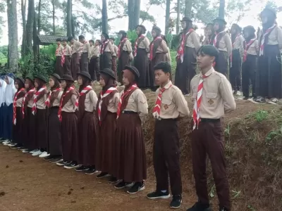 UPACARA PEMBUKAAN LDK DI BEJEN